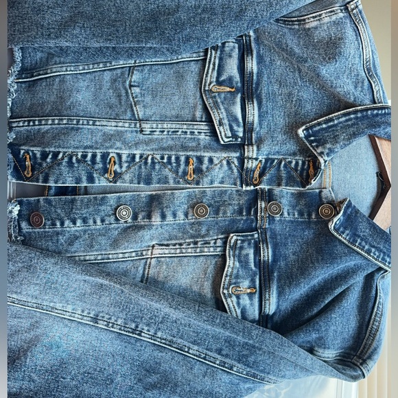 Jean crop jacket - Picture 1 of 4